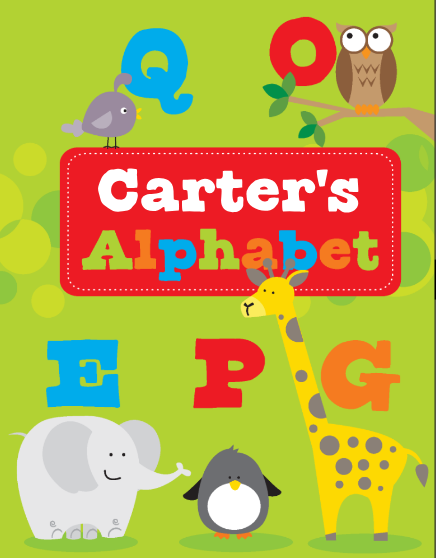 Alphabet Personalized Coloring Book
