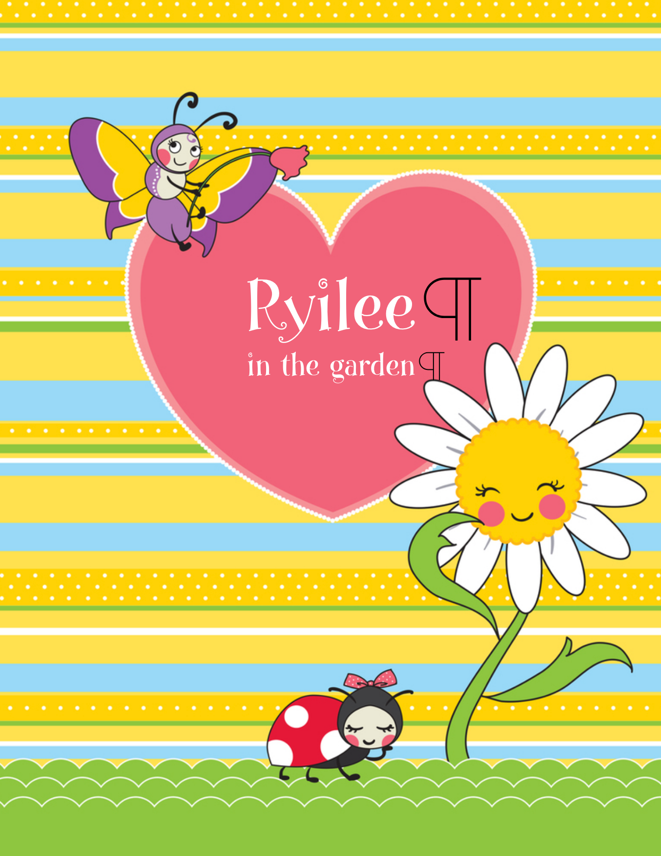 Garden Party Activity and Coloring Book