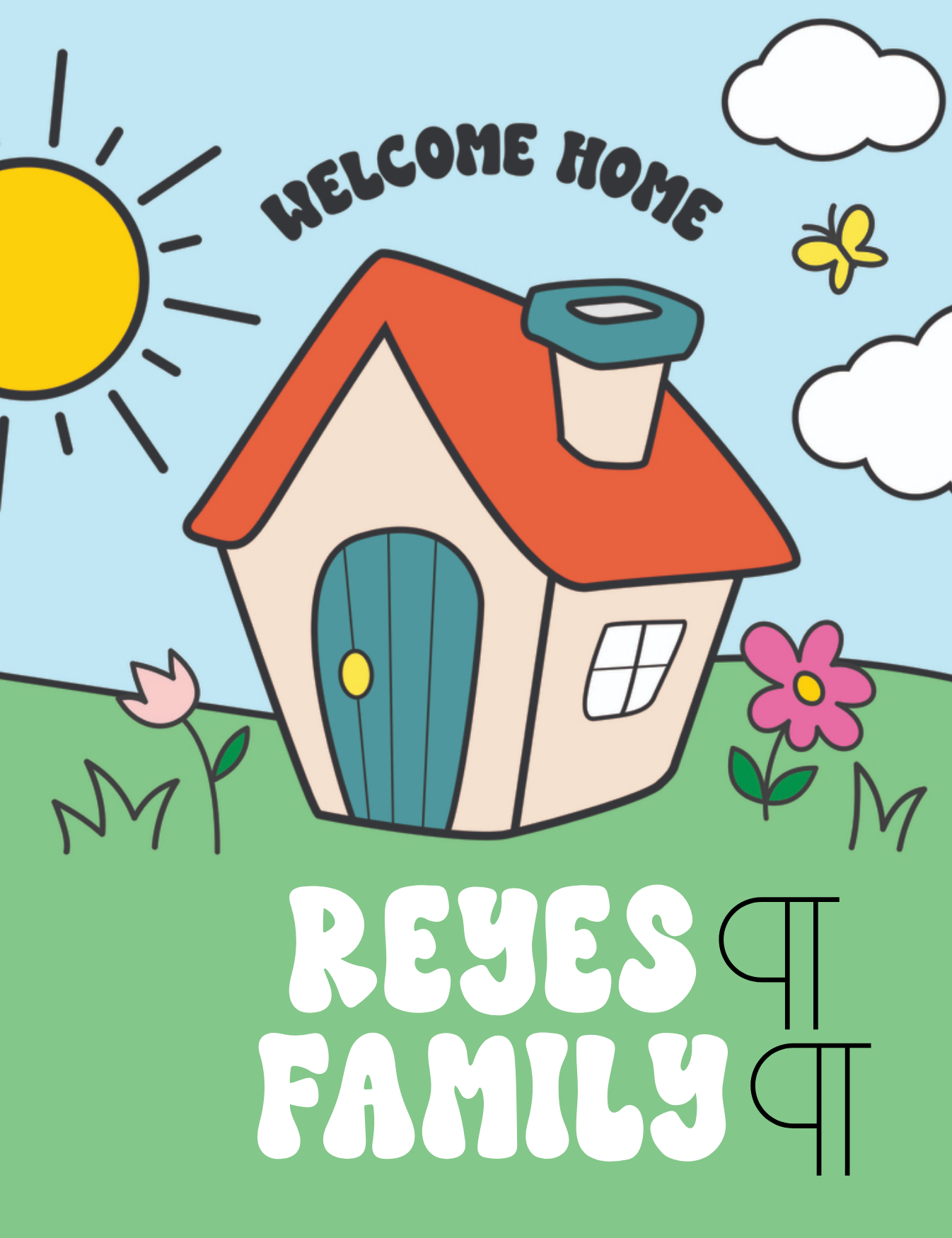 Welcome Home Coloring Book