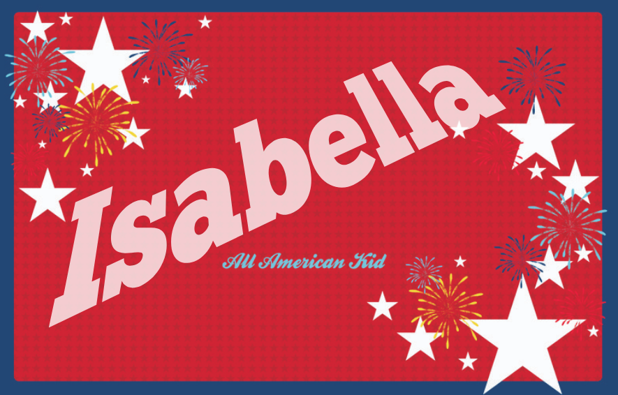 All American Kid Placemat