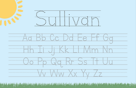 Alphabet Placemat