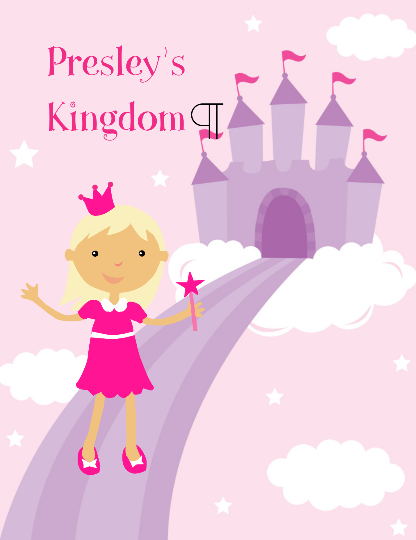 Princess Kingdom Coloring Book