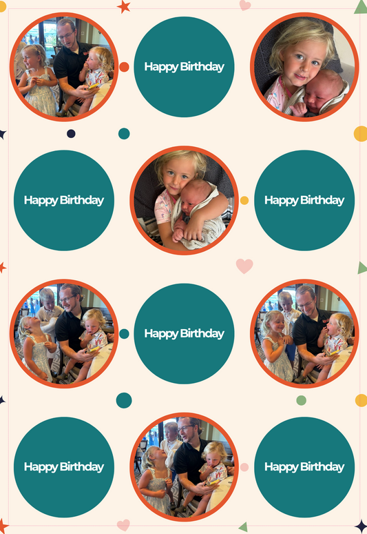 Happy Birthday Personalized Wrapping Paper