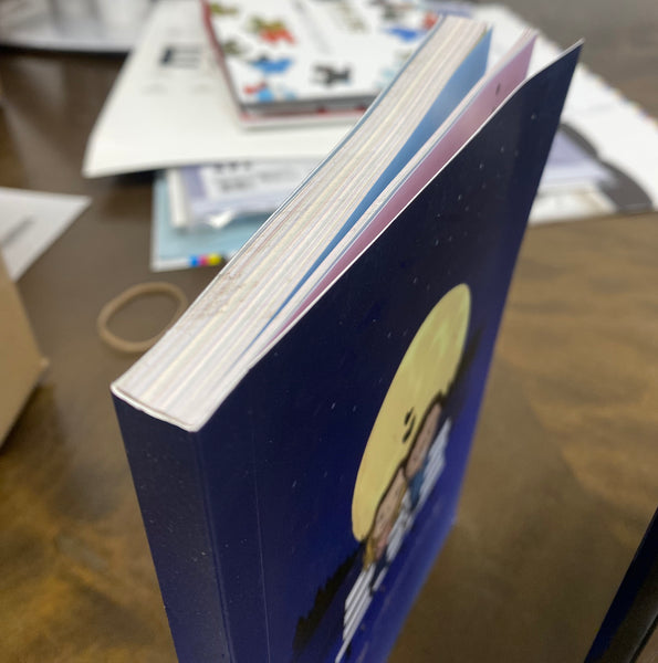 Soft Cover 5.5 x 8.5 book with color pages